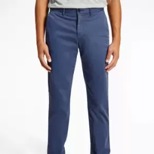 Image of Tommy Hilfiger Mens Denton Th Flex Satin Chino Gmd - Light Blue - W38