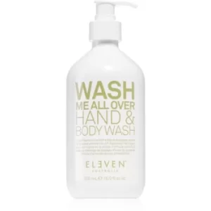 image of Eleven Australia Wash Me All Over Nourishing Shower Oil for Hands and Body 500ml