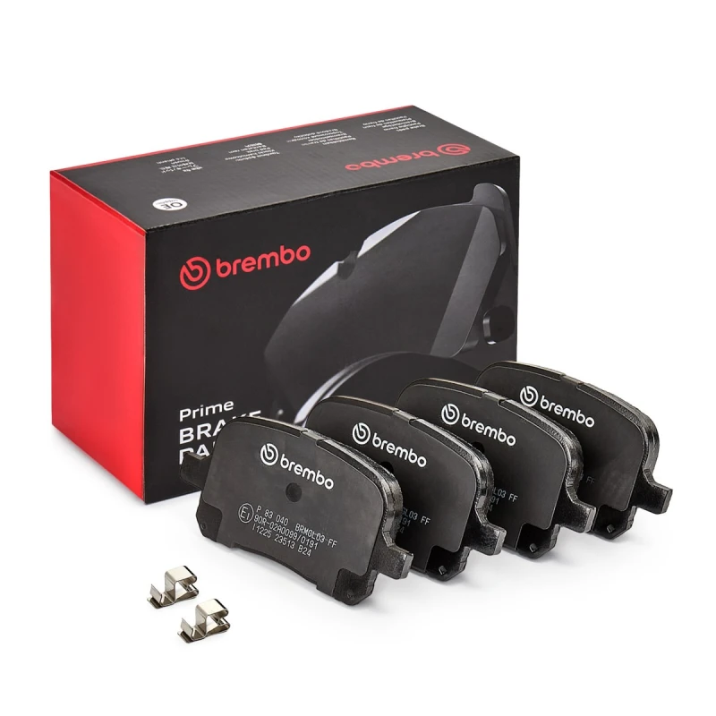 Image of BREMBO Brake pad set BREMBO P 83 040