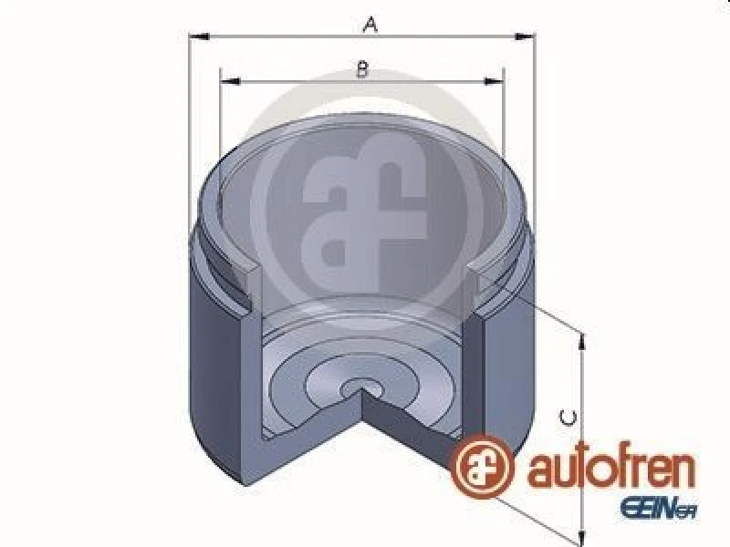 Image of AUTOFREN SEINSA Brake caliper piston AUTOFREN SEINSA D025638