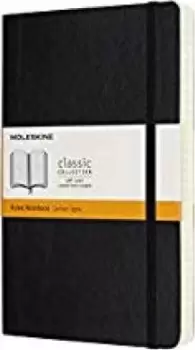 image of Moleskine Expanded Large Ruled Softcover Notebook: Black by Moleskine