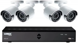 Image of Lorex 4 Channel 1080p DVR with 4 x HD Cameras