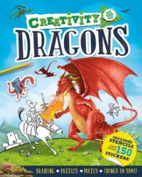 Image of Creativity on the Go Dragons by Andrea Pinnington Paperback