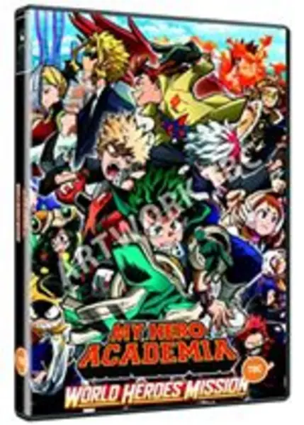 image of My Hero Academia: World Heroes Mission DVD - Japanese Anime