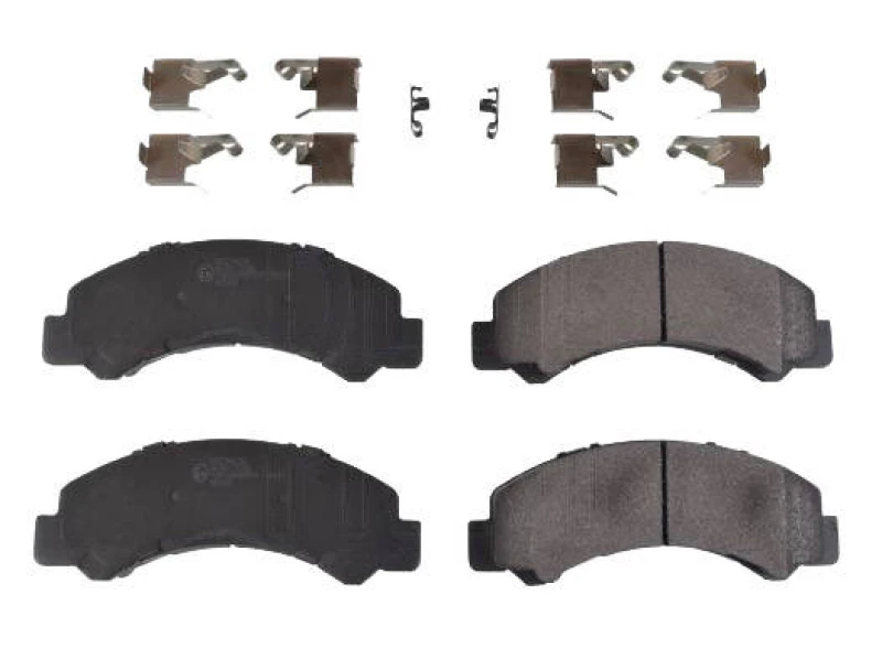 Image of Blue PRINT ADZ94236 Brake pad set with acoustic wear warning, with fastening material Brake Pad Set,disc brake (402)