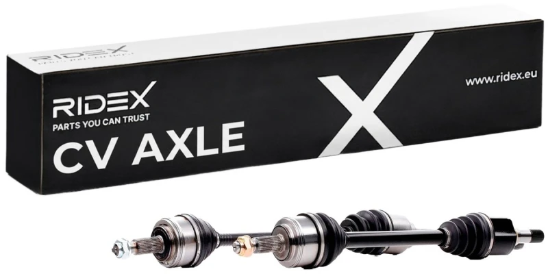 Image of RIDEX 13D1043 Drive shaft Front Axle Left Drive Shaft (13)