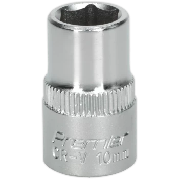 image of Sealey 3/8" Drive Hexagon WallDrive Socket Metric 3/8" 10mm