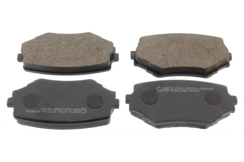 Image of MAPCO 6763 Brake pad set Front Axle Brake Pad Set,disc brake (402)