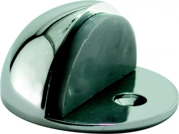 Image of Select Hardware Door Stop Shielded Polished Chrome 1 Pack