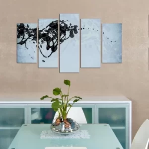 Image of 5ABSMDF-47 Multicolor Decorative MDF Painting (5 Pieces)