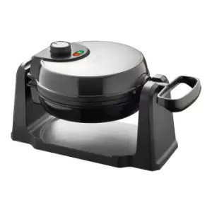 image of Quest 35969 1000W Rotating Belgian Waffle Maker - Black