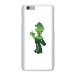 Image of Nintendo Super Mario Luigi Silhouette Phone Case - iPhone 6 - Snap Case - Gloss