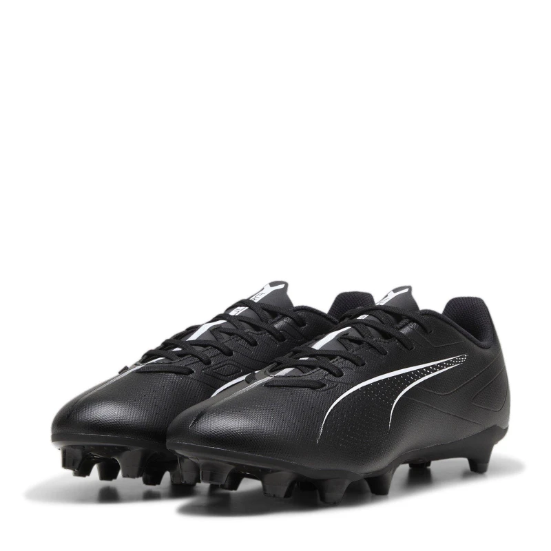 Image of Puma Ultra Play Firm Ground Football Boots - Black 8.5