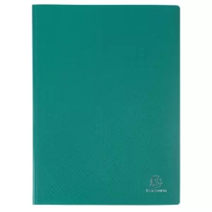 image of A4 Display Book 20 Pocket Pack of 20, Green