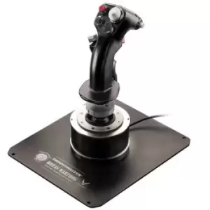 image of Thrustmaster HOTAS Warthog Flight sim joystick USB PC Black