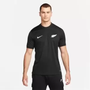 image of Nike New Zealand Away Shirt 2022 2023 Adults - White