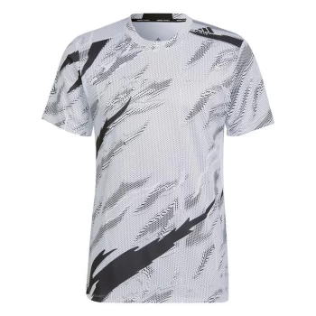 image of adidas Designed 4 Training Graphic T-Shirt Mens - White