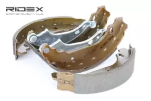 Image of RIDEX Brake Shoes PEUGEOT 70B0100 4241K5,4241N1 Brake Shoe Set,Brake Lining