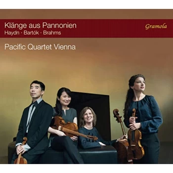 image of Pacific Quartet Vienna - Haydn/Bart&oacute;k/Brahms: Pannonische Kl&auml;nge CD