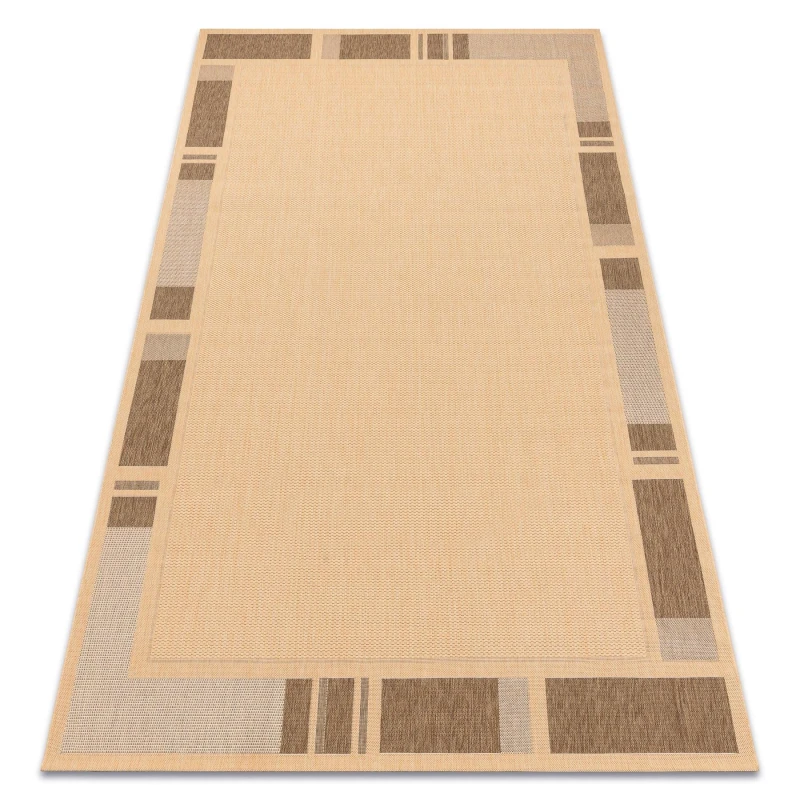 Image of RugsX Carpet Sizal Floorlux 20195 Mais Coffee 120X170 Cm