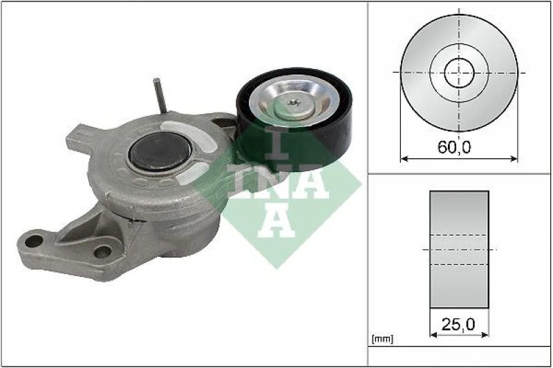 Image of Tensioner Lever, v-ribbed belt INA 534 0657 10