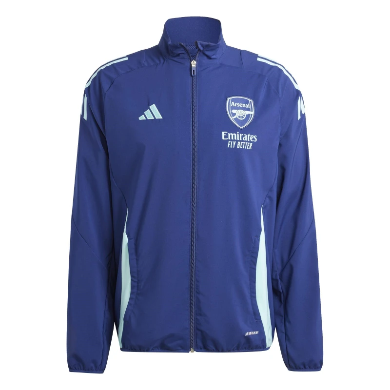 Image of adidas Arsenal Presentation Jacket 2024 2025 Adults - Black S