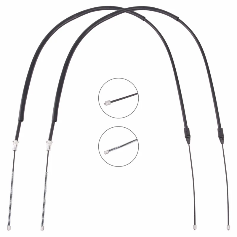 Image of RIDEX 124C1189 Brake Cable Rear, 1460/1060mm Cable,parking brake (124)
