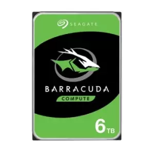 Image of Seagate BarraCuda 6TB. HDD size: 3.5" HDD capacity: 6000 GB HDD speed: 5400 RPM