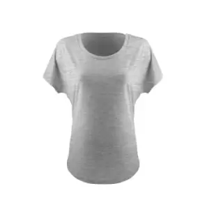 Image of Next Level Womens/Ladies Ideal Dolman T-Shirt (M) (Heather Grey)