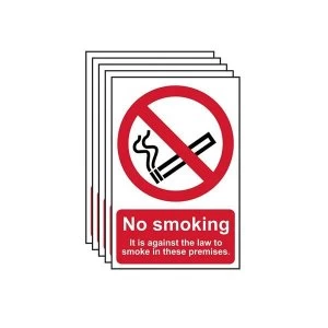 image of Scan No Smoking In These Premises PVC 200 x 300mm