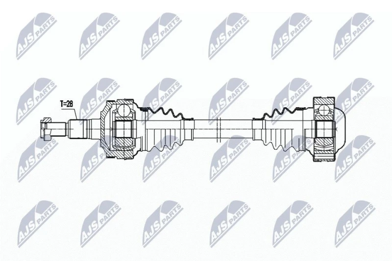 Image of NTY Drive shaft NTY NPW-PS-002