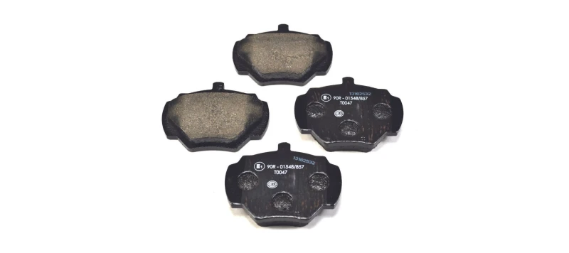 Image of HELLA Brake pad set HELLA 8DB 355 005-791