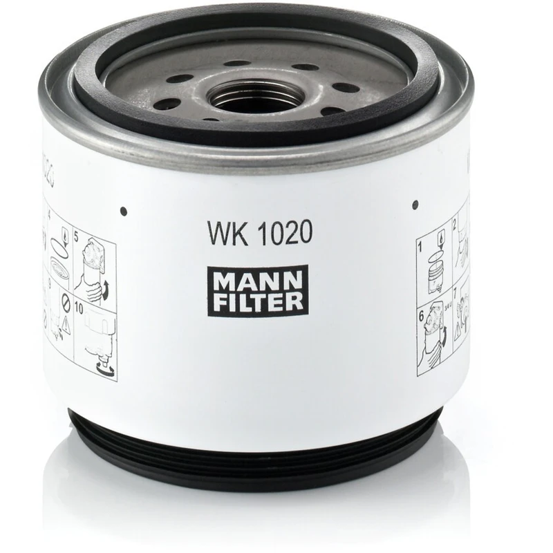 Image of MANN-FILTER WK 1020 x Fuel Filter with gasket/seal Fuel filter (9)