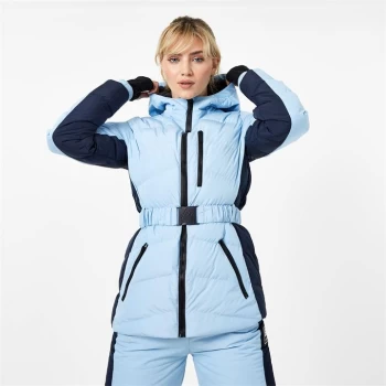 Image of Jack Wills Hooded Ski Puffer Jacket - Blue