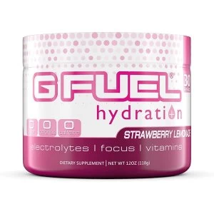 image of G Fuel Hydration Strawberry Lemonade Tub (30 Servings)