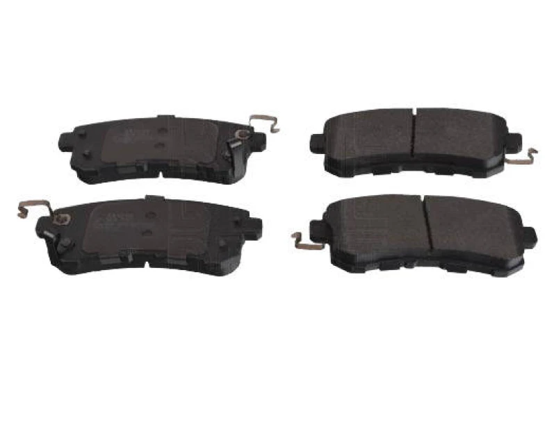 Image of Blue PRINT ADN142166 Brake pad set Rear Axle, with acoustic wear warning Brake Pad Set,disc brake (402)