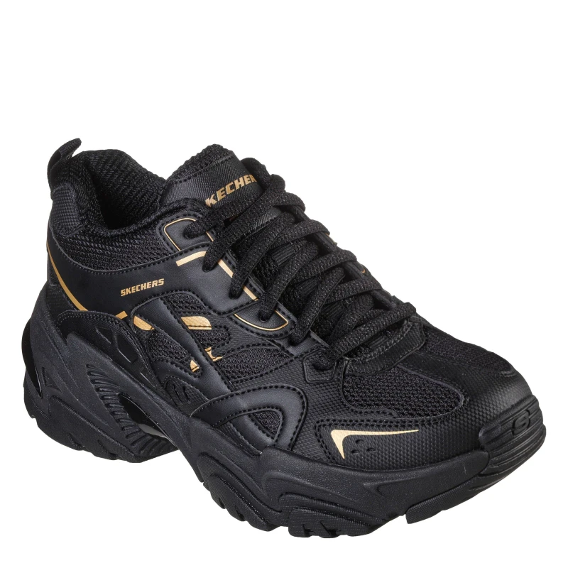 Image of Skechers Womens Staminav2 Casual Low-Top Trainers Black female 2 (35)