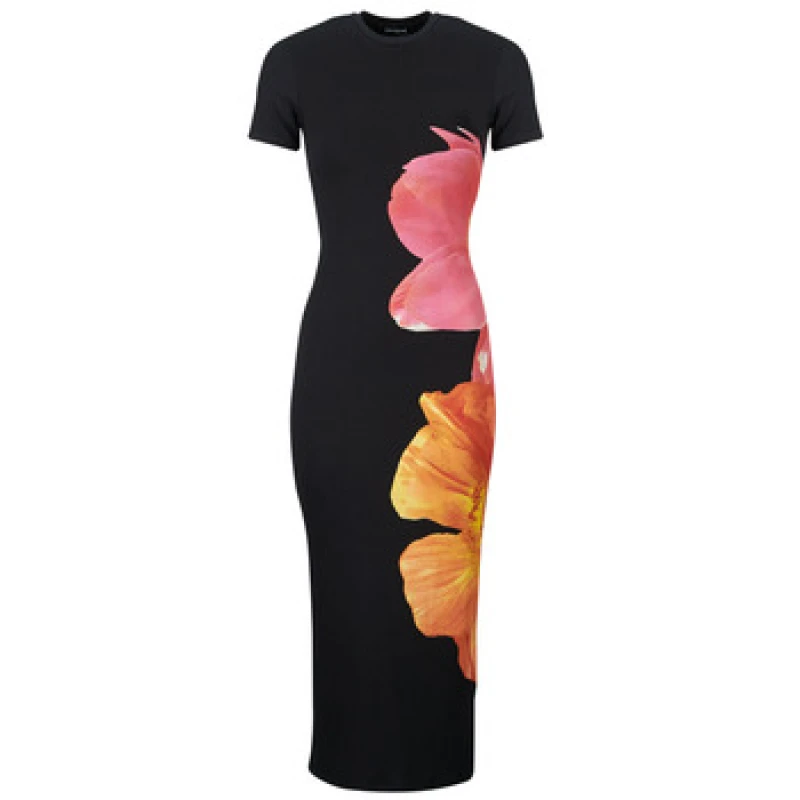 Image of Desigual Womens t-shirt dress Desigual Montana Noir Female S