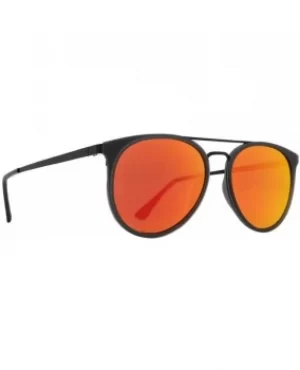 Image of Spy Optics Black Pilot Red Orange Mirror Unisex Sunglasses 6700000000057 6700000000057