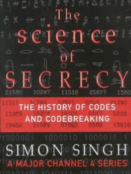 Image of The Science of Secrecy by Simon Singh Hardback