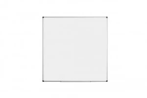 Image of Bi-Office Maya Enamel Aluminium Framed Wtbrd 120x120cm