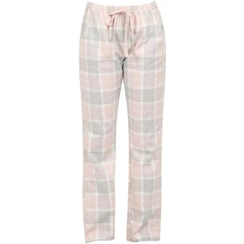 image of Barbour Nancy Pyjama Trousers - Pink Tartan