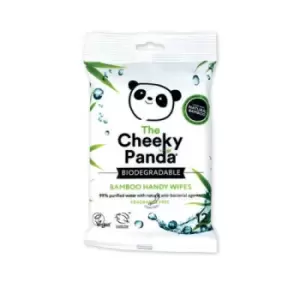 image of Cheeky Panda Bamboo Handy Wipes 12 Wipes (Pack of 72) HANDWX72