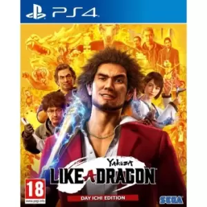Image of Yakuza Like A Dragon Day Ichi Edition PS4 Game