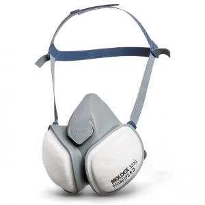 Image of Moldex ABE1P3R Half Mask with Pleated Filter Technology Grey Ref M5330