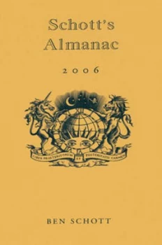 Image of Schotts Almanac 2006 by Ben Schott Hardback