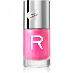 image of Makeup Revolution Neon Glow Neon Glow Nail Polish Shade Pink Vibes 10ml