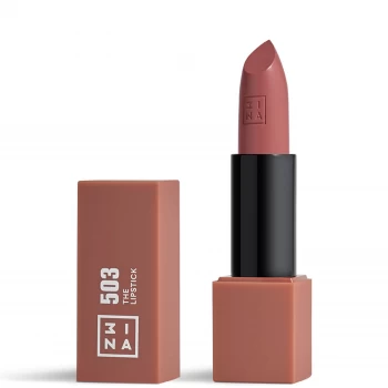 image of 3INA Makeup The Lipstick 18g (Various Shades) - 503 Nude Pink