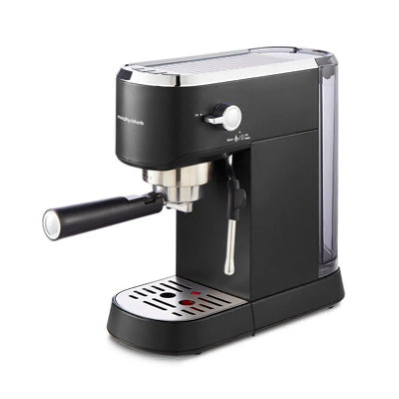 Image of Morphy Richards Signature Traditional Compact Pump Espresso Machine Black