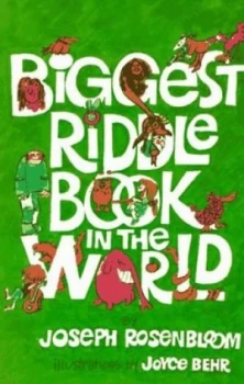 Image of Biggest Riddle Book in the World by Joseph Rosenbloom Paperback